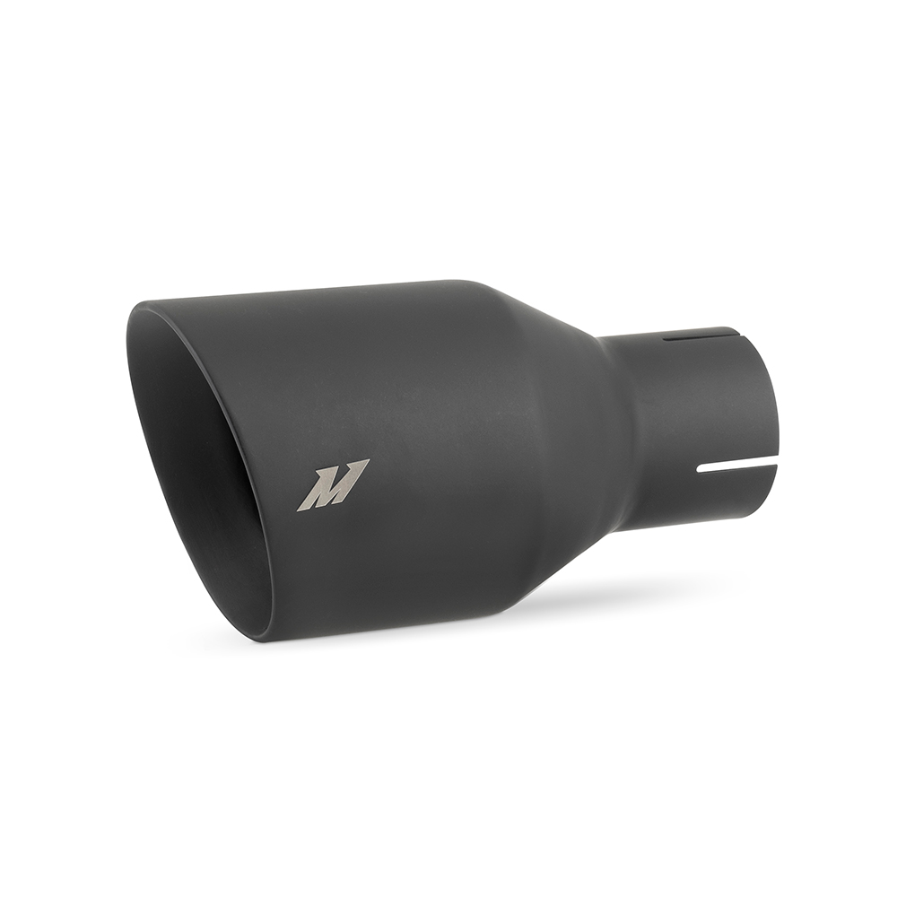 Mishimoto — Mishimoto Clamp-on Double Wall Exhaust Tip 2.5 Inlet Slash Cut - view 6